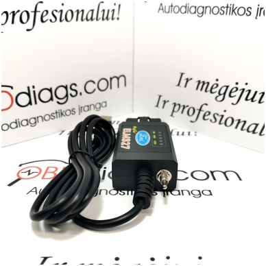 ELM327 Forscan su jungikliu FORD / MAZDA diagnostikos įranga 2