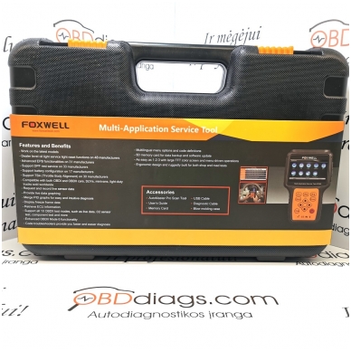 Foxwell NT650 universali diagnostikos įranga 5