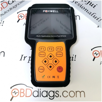 Foxwell NT650 universali diagnostikos įranga 2