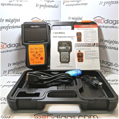 Foxwell NT650 universali diagnostikos įranga 1