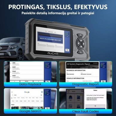 MUCAR CDE900PRO universali diagnostikos įranga 4