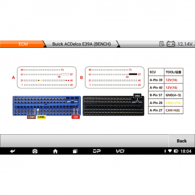 OBDSTAR DC706 ECU / ECM / TCM programavimo ir klonavimo įrankis 2