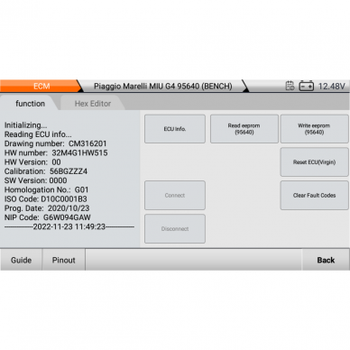 OBDSTAR DC706 ECU / ECM / TCM programavimo ir klonavimo įrankis 3