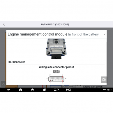 OBDSTAR MS80 motociklų diagnostikos įrankis BASIC versija 4