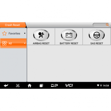 OBDSTAR P50 Airbag Crash Data programatorius 3