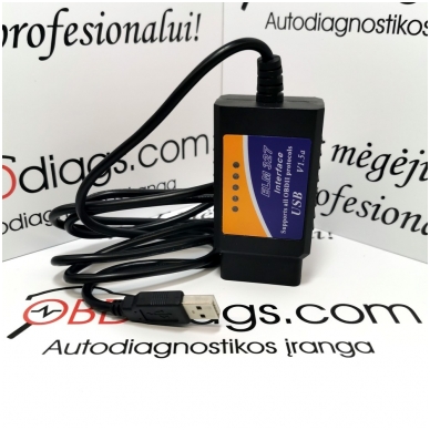 ELM327 1.5 universalus OBD skaneris / PIC18F25K80+ ULTRA HIGH BT 2480J 2