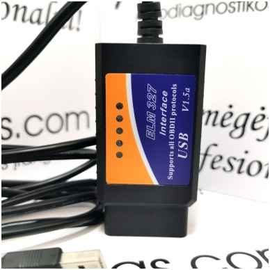 ELM327 1.5 universalus OBD skaneris / PIC18F25K80+ ULTRA HIGH BT 2480J 3