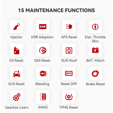 Thinkdiag universali diagnostikos įranga Android / iOS 4